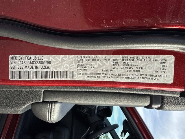 2025 Jeep Grand Cherokee Laredo X