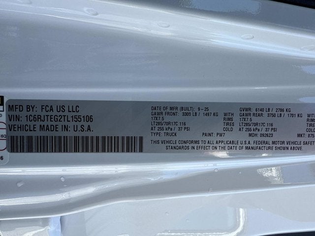 2026 Jeep Gladiator Mojave X