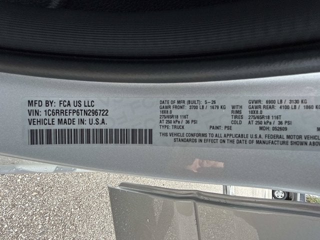 2026 RAM 1500 Big Horn