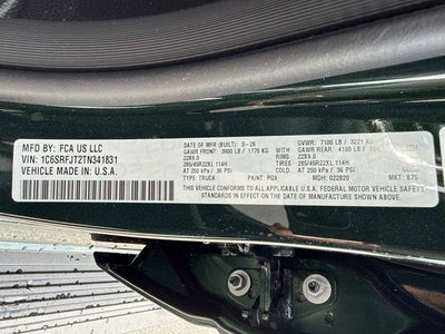 2026 RAM 1500 Laramie