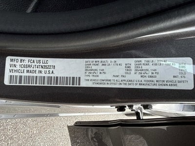 2026 RAM 1500 Laramie