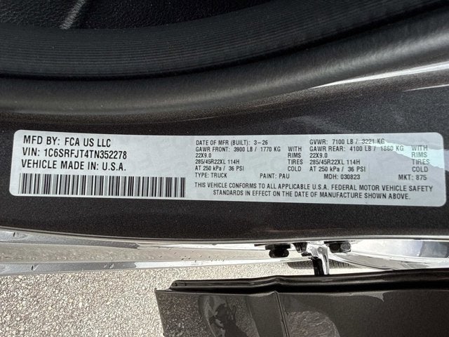 2026 RAM 1500 Laramie