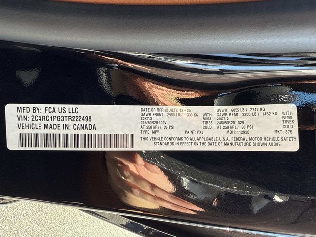 2026 Chrysler Pacifica Pinnacle