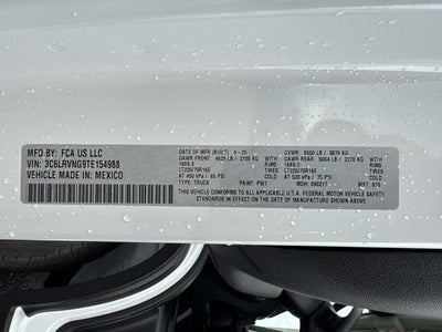 2026 RAM ProMaster Cargo Van Tradesman