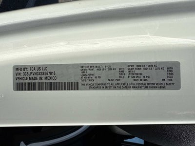 2025 RAM ProMaster Cargo Van Tradesman