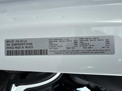 2026 RAM ProMaster Cargo Van Tradesman