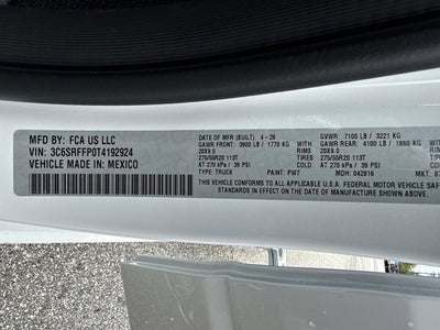 2026 RAM 1500 Big Horn