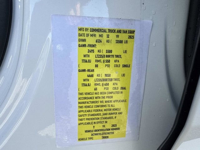 2026 RAM 3500 Chassis Cab Tradesman