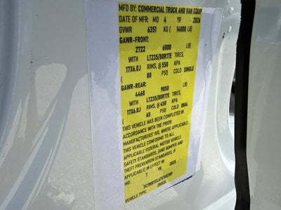 2026 RAM 3500 Chassis Cab Tradesman