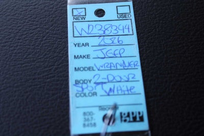 2026 Jeep Wrangler WRANGLER 2-DOOR SPORT