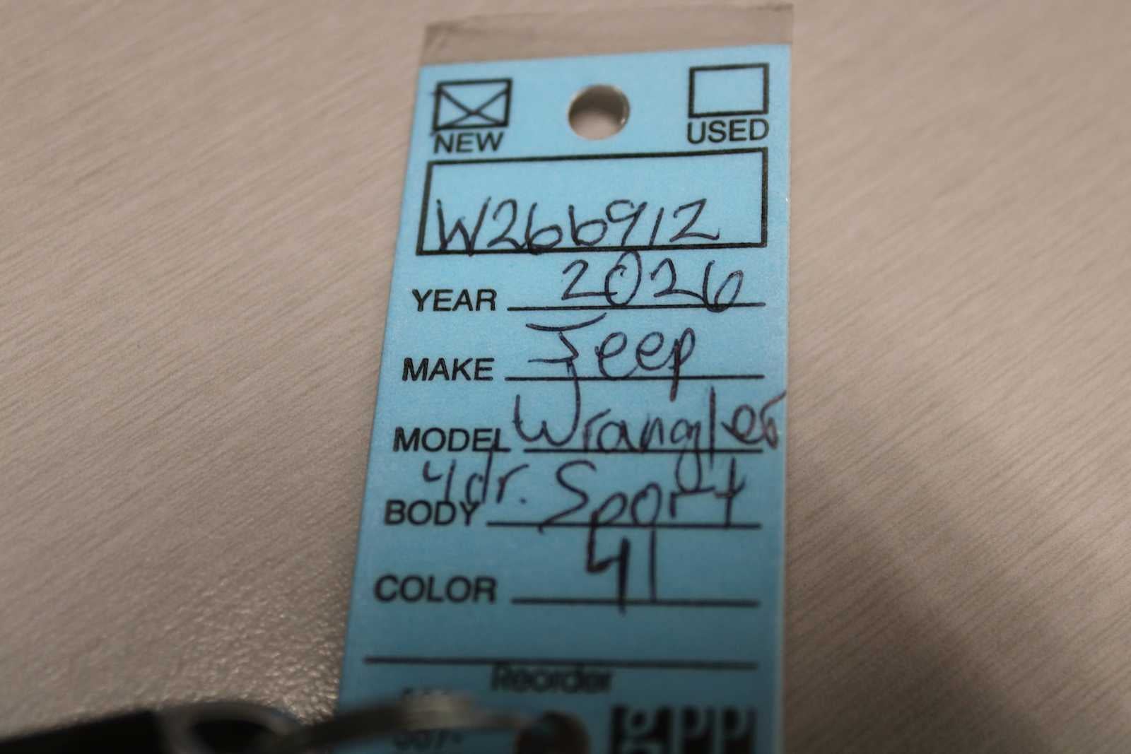 2026 Jeep Wrangler WRANGLER 4-DOOR WILLYS '41