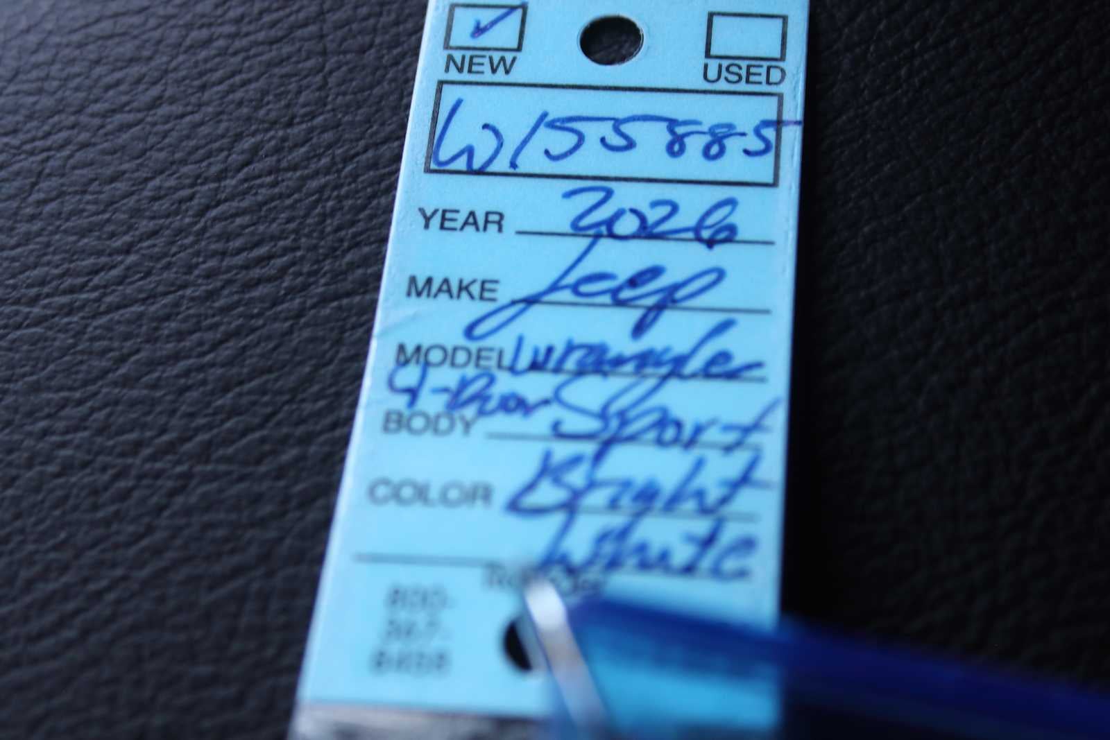 2026 Jeep Wrangler WRANGLER 4-DOOR WILLYS