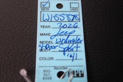 2026 Jeep Wrangler WRANGLER 4-DOOR WILLYS