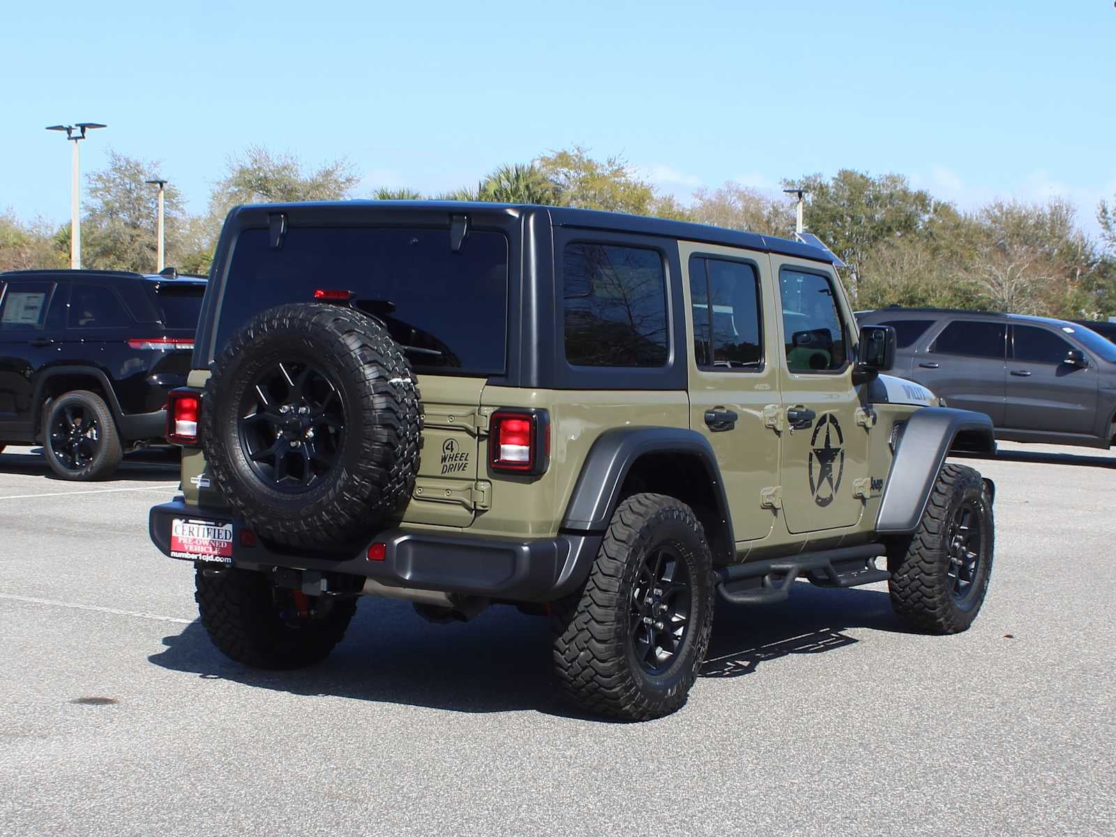 2025 Jeep Wrangler 4-Door Willys 4x4