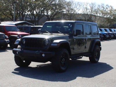 2025 Jeep Wrangler 4-Door Willys 4x4