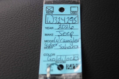 2026 Jeep Wrangler Sahara