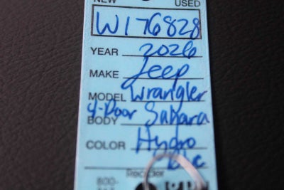 2026 Jeep Wrangler WRANGLER 4-DOOR SAHARA