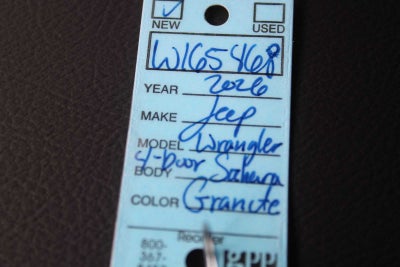 2026 Jeep Wrangler WRANGLER 4-DOOR SAHARA