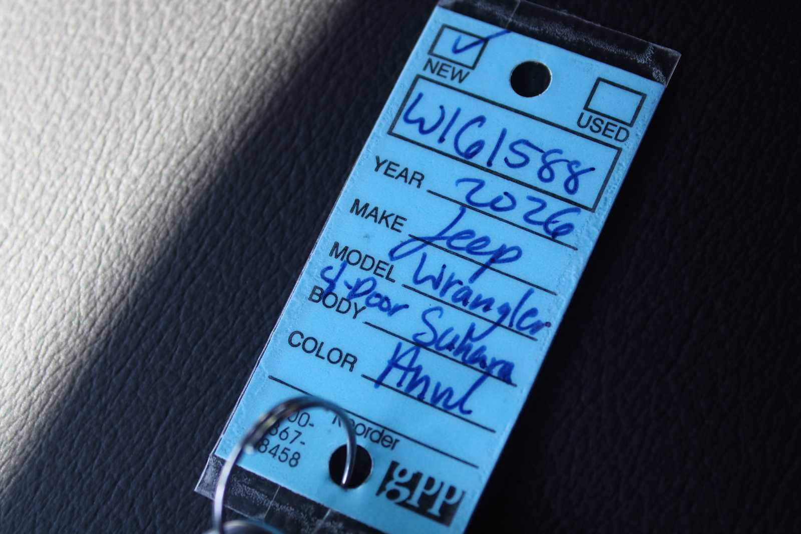 2026 Jeep Wrangler WRANGLER 4-DOOR SAHARA