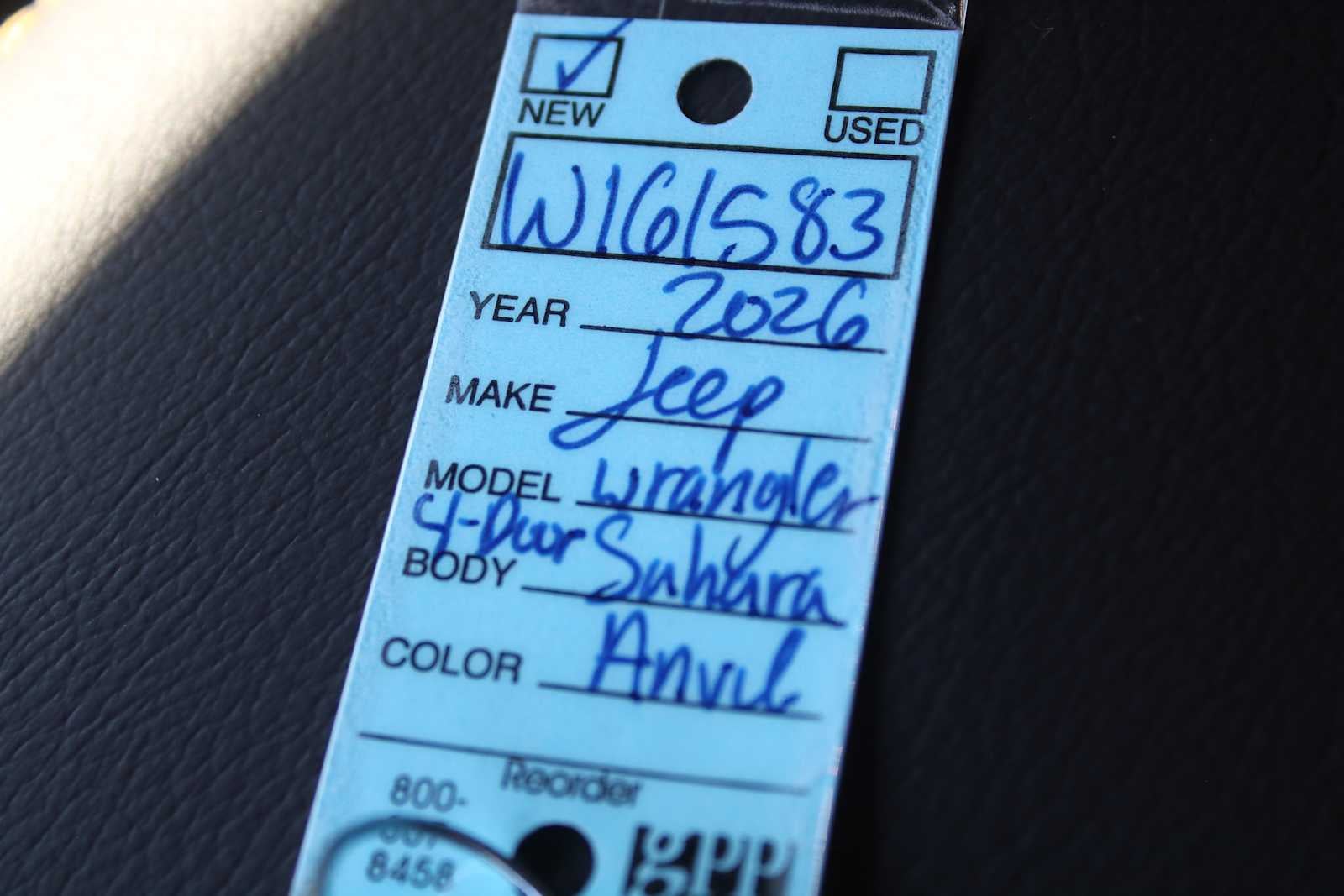 2026 Jeep Wrangler WRANGLER 4-DOOR SAHARA