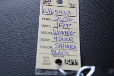 2026 Jeep Wrangler WRANGLER 4-DOOR SAHARA