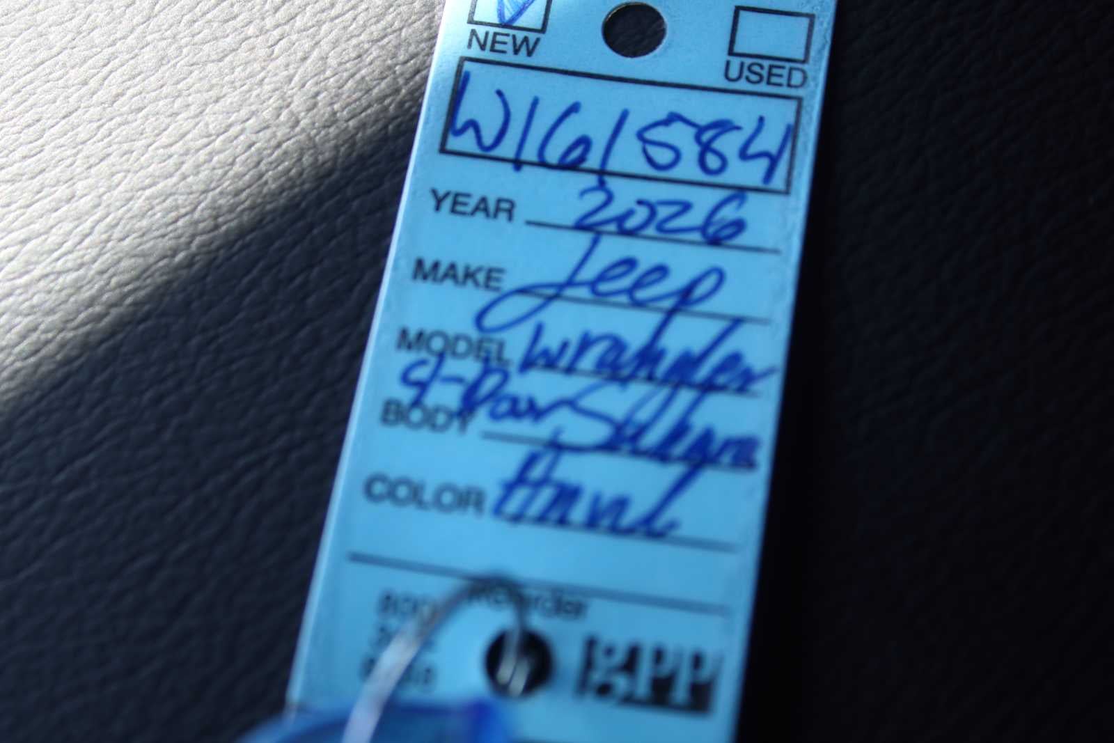 2026 Jeep Wrangler WRANGLER 4-DOOR SAHARA