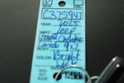 2025 Jeep Grand Cherokee GRAND CHEROKEE LAREDO X 4X2