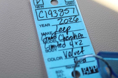 2026 Jeep Grand Cherokee GRAND CHEROKEE LIMITED 4X2