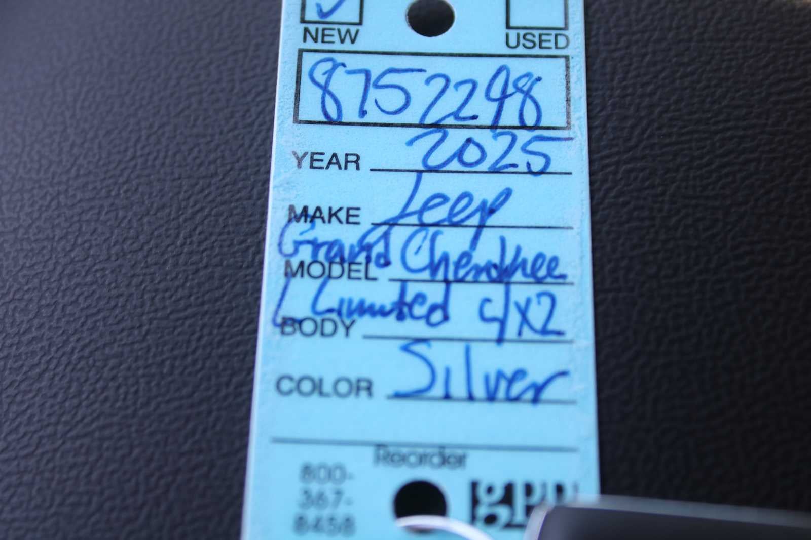 2025 Jeep Grand Cherokee GRAND CHEROKEE L LIMITED 4X2