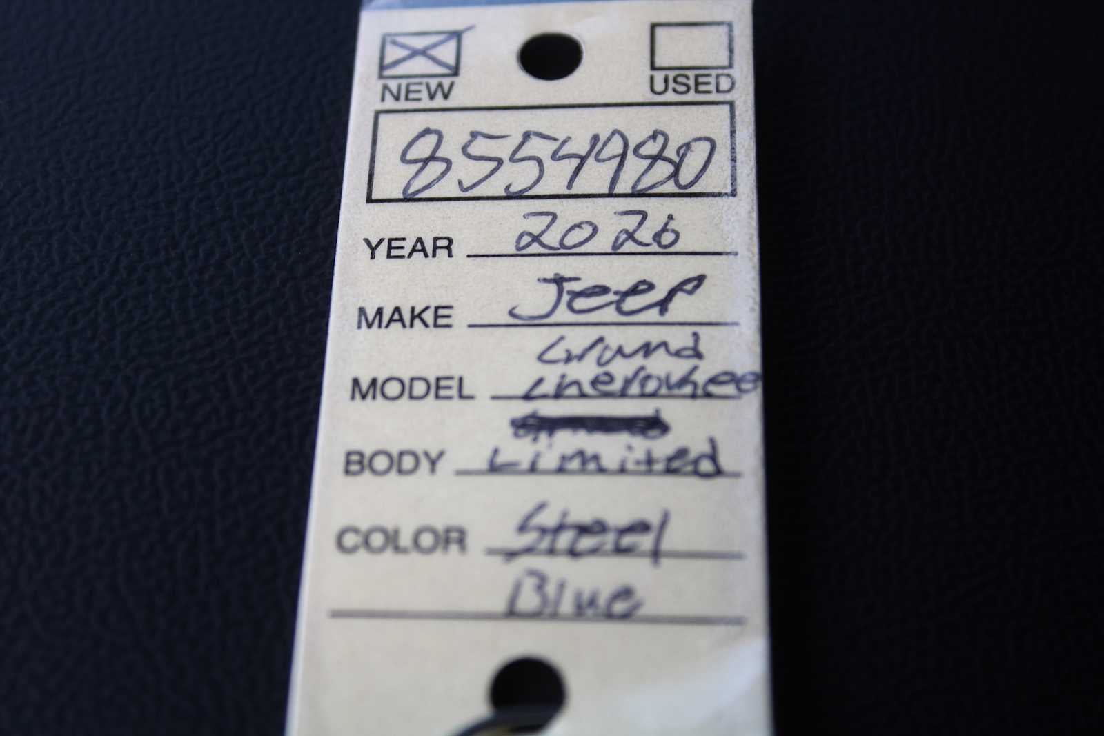 2026 Jeep Grand Cherokee GRAND CHEROKEE L LIMITED 4X2