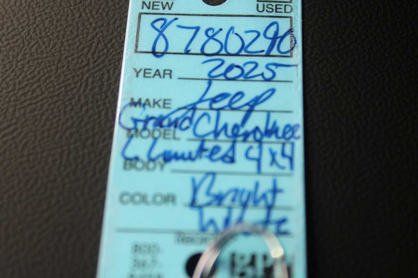 2025 Jeep Grand Cherokee GRAND CHEROKEE L LIMITED 4X4