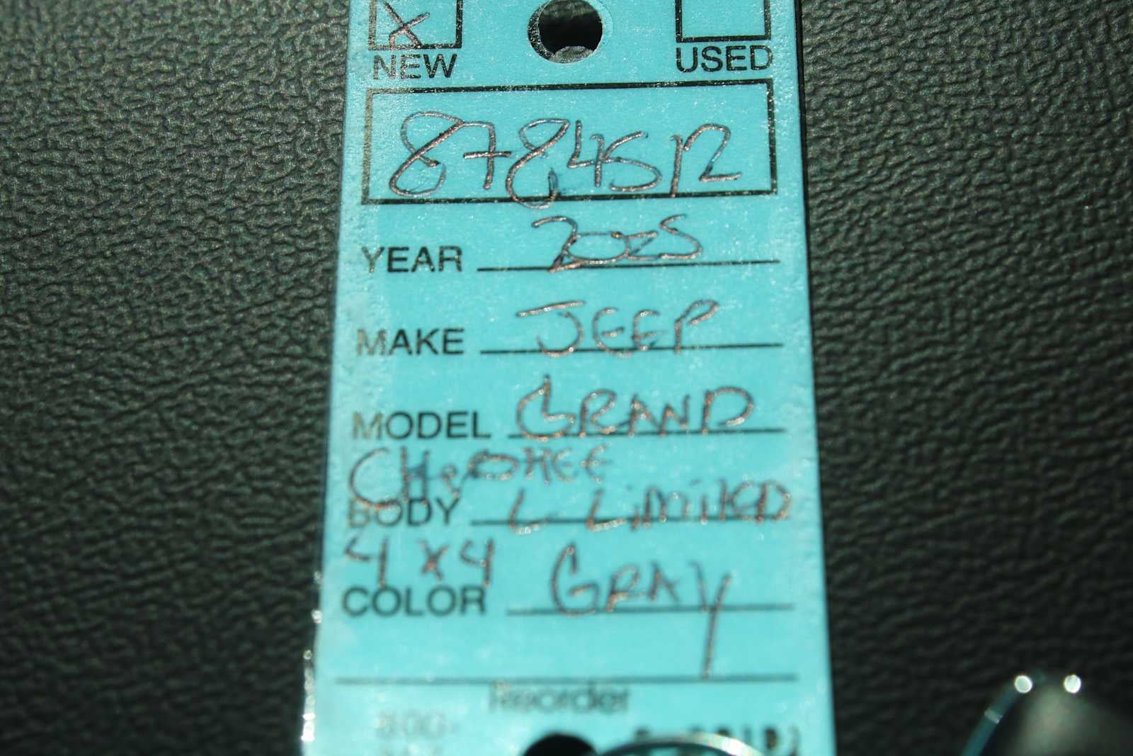 2025 Jeep Grand Cherokee GRAND CHEROKEE L LIMITED 4X4