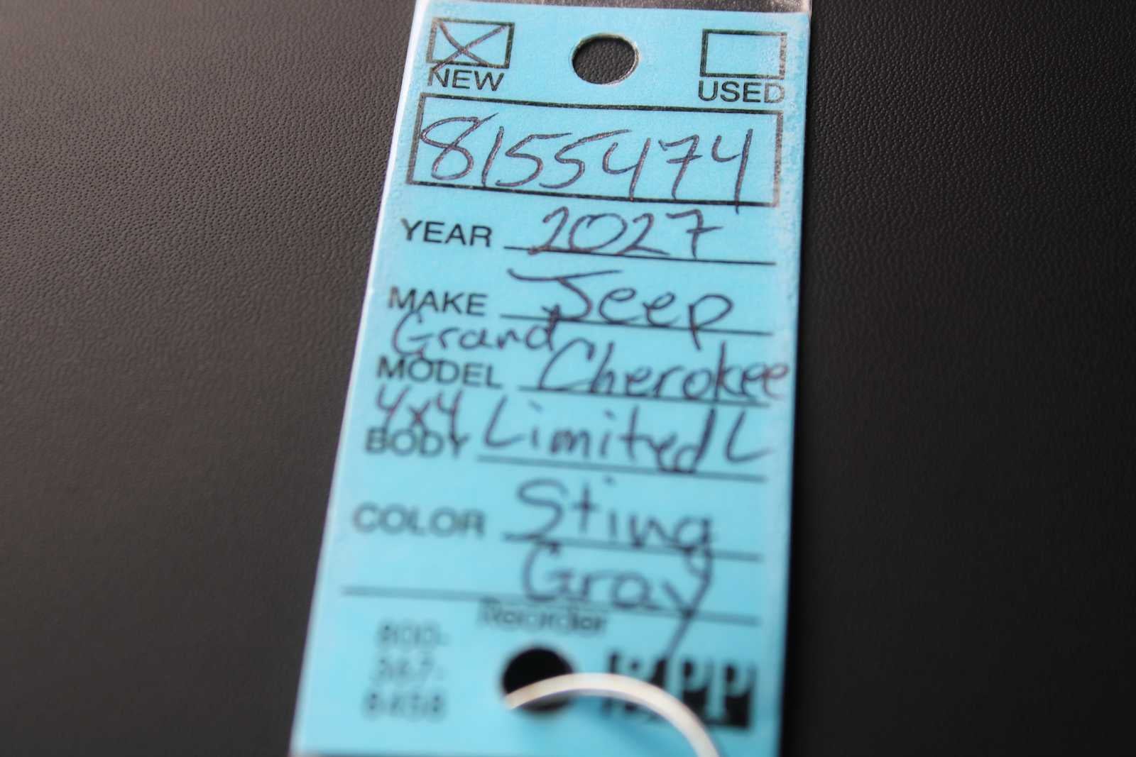 2027 Jeep Grand Cherokee L Limited Reserve