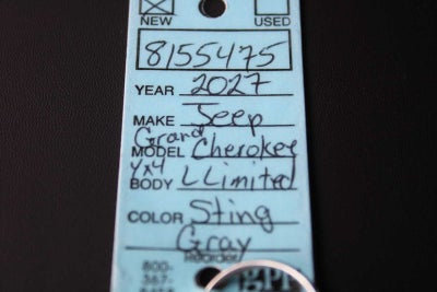 2027 Jeep Grand Cherokee L Limited Reserve