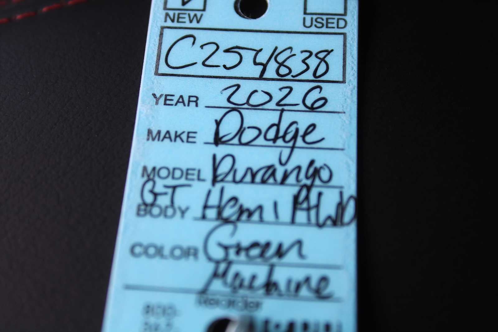 2026 Dodge Durango GT Plus HEMI V8
