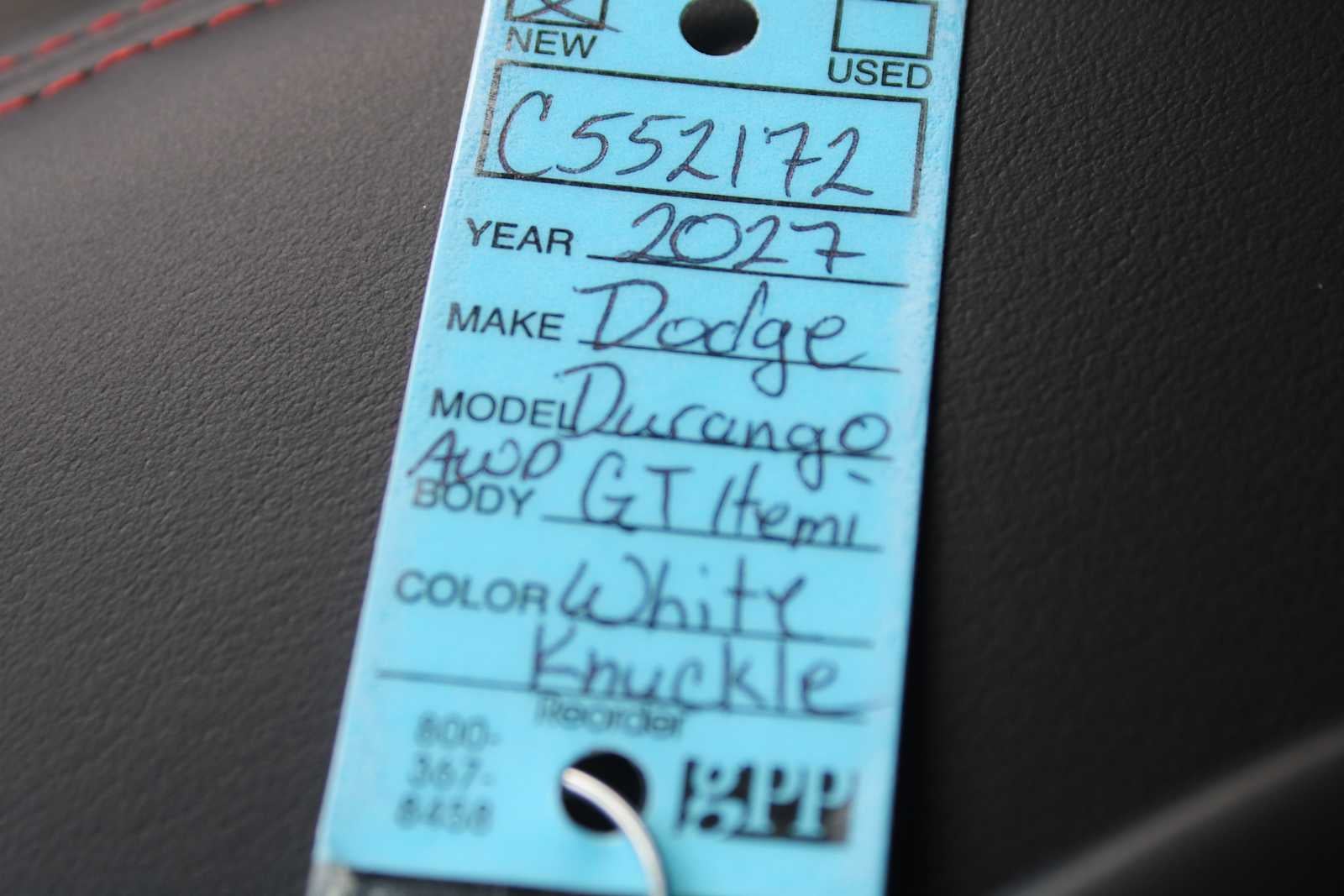 2027 Dodge Durango GT Plus HEMI
