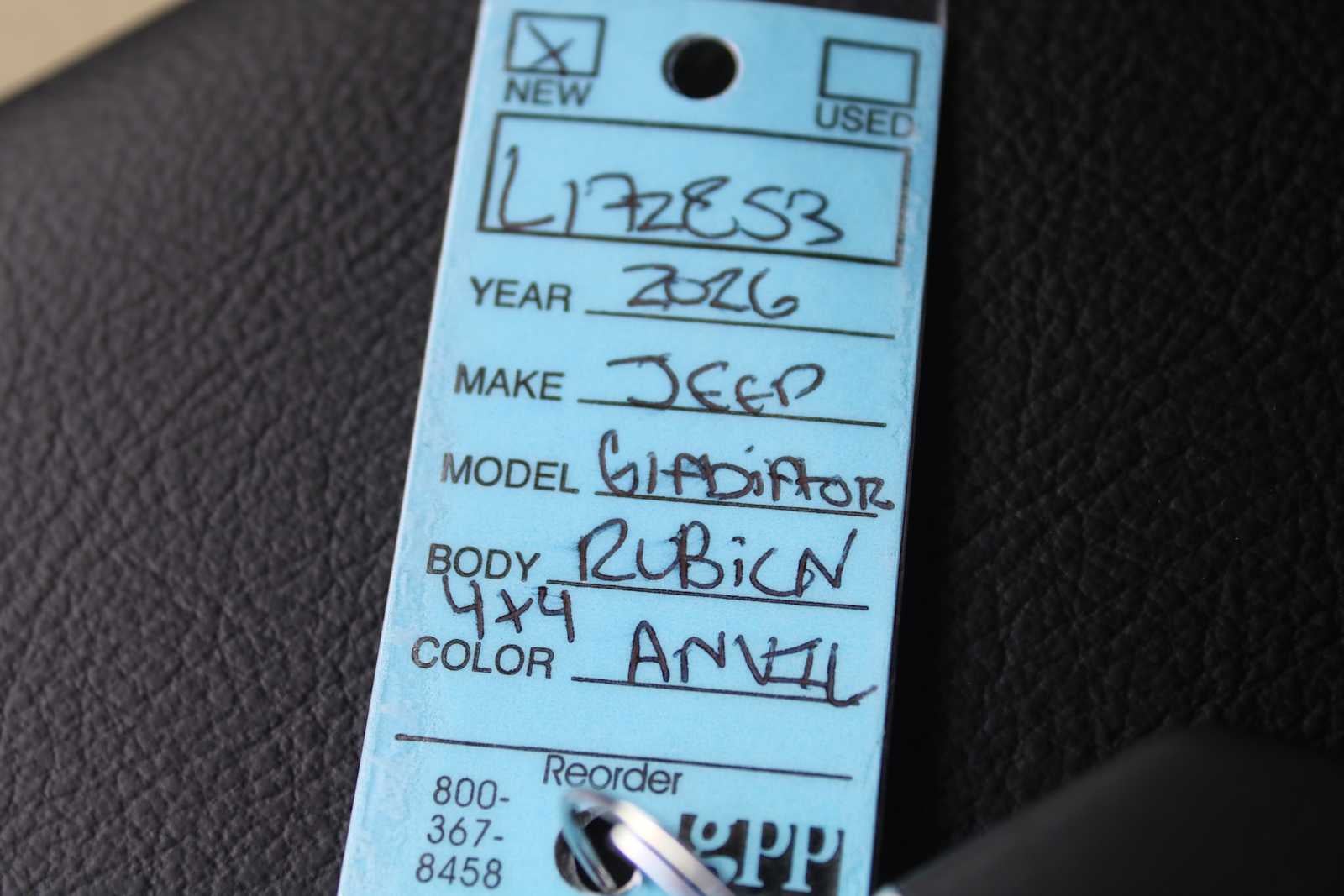 2026 Jeep Gladiator GLADIATOR RUBICON 4X4