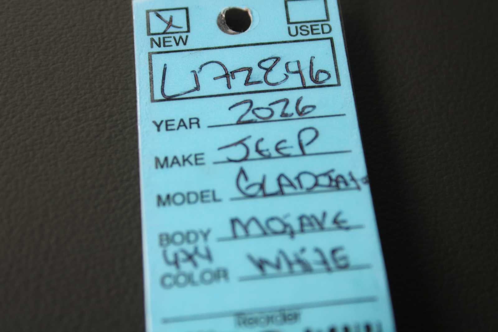 2026 Jeep Gladiator GLADIATOR MOJAVE X 4X4