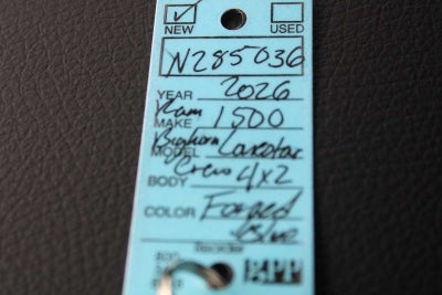 2026 RAM Ram 1500 RAM 1500 BIG HORN CREW CAB 4X2 5'7' BOX