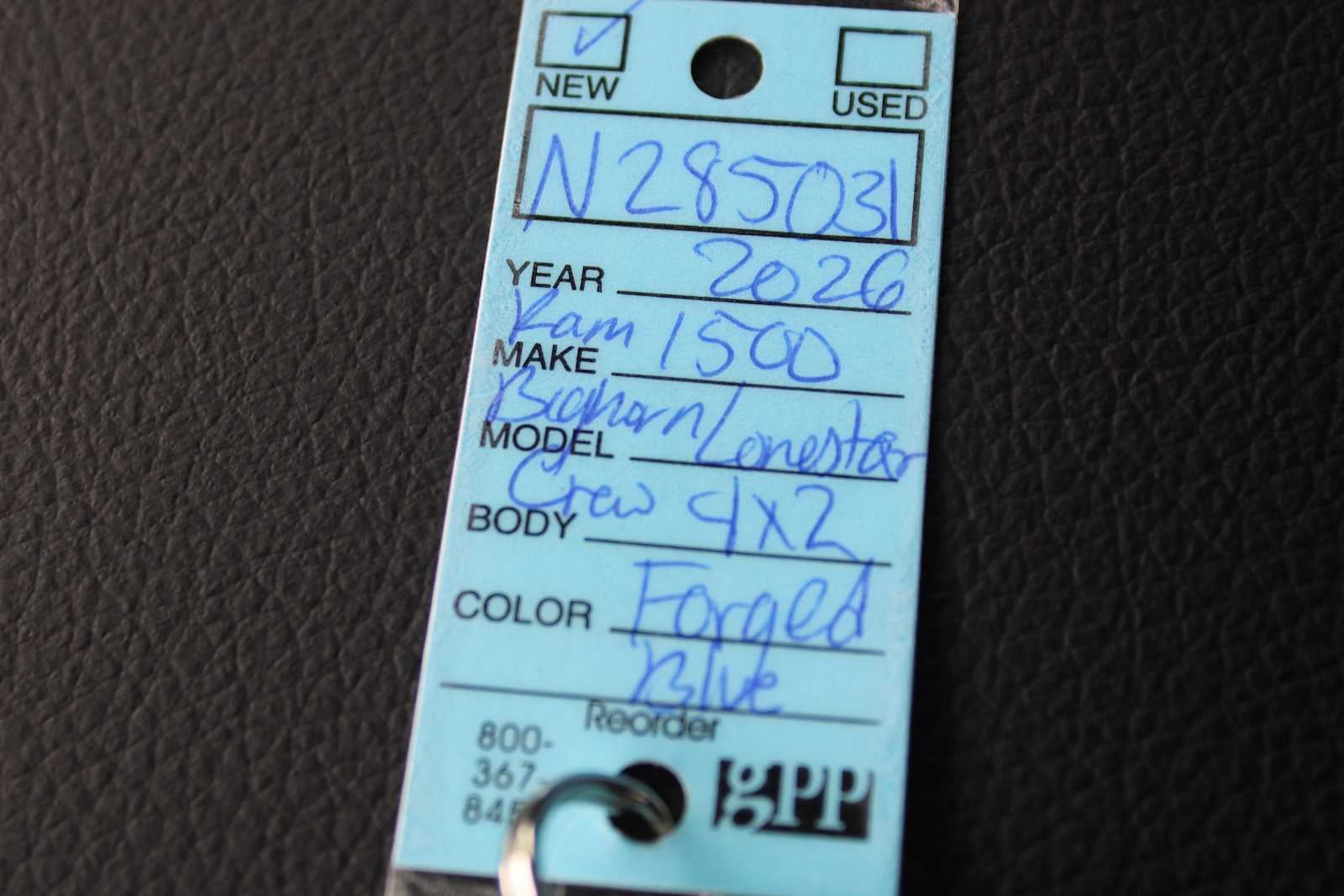 2026 RAM Ram 1500 RAM 1500 BIG HORN CREW CAB 4X2 5'7' BOX