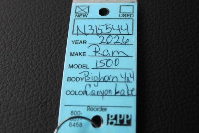 2026 RAM 1500 Big Horn