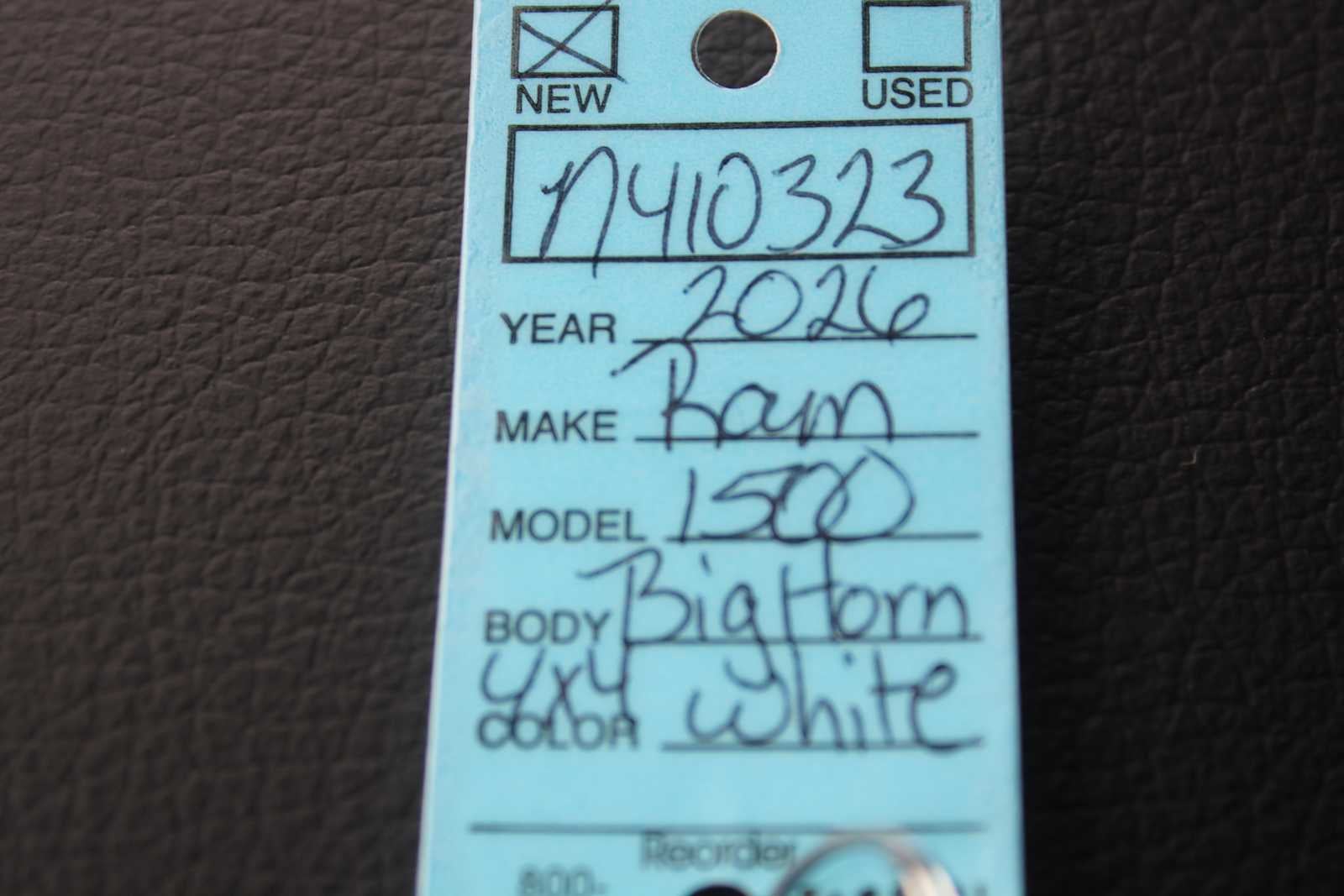 2026 RAM 1500 Big Horn