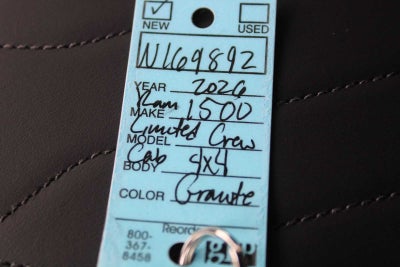 2026 RAM Ram 1500 RAM 1500 LIMITED CREW CAB 4X4 5'7' BOX