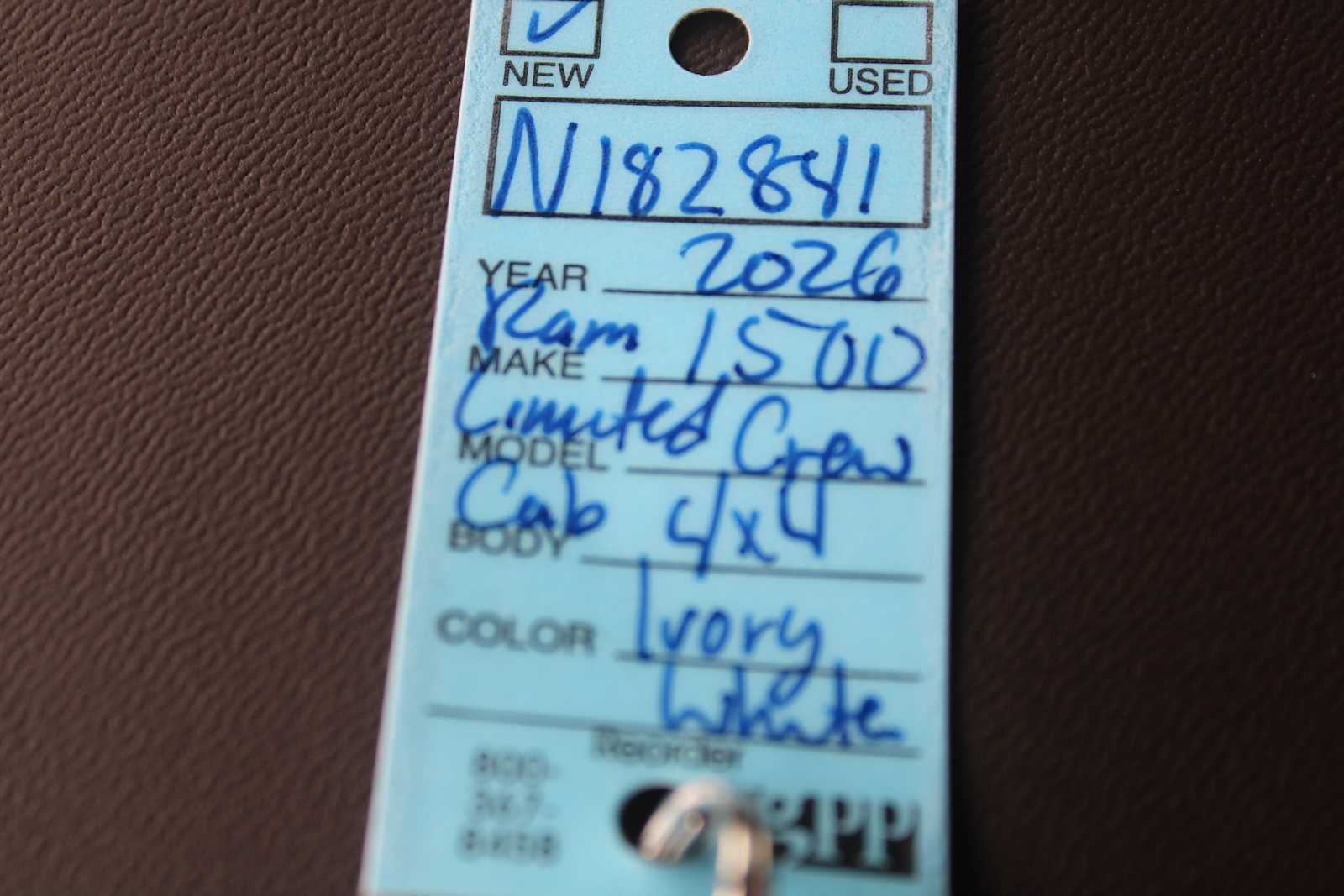 2026 RAM Ram 1500 RAM 1500 LIMITED LONGHORN CREW CAB 4X4 5'7' BOX