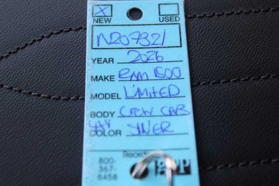 2026 RAM Ram 1500 RAM 1500 LIMITED CREW CAB 4X4 5'7' BOX