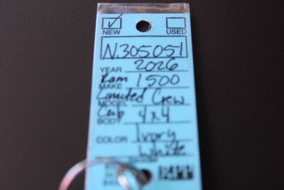 2026 RAM Ram 1500 RAM 1500 LIMITED LONGHORN CREW CAB 4X4 5'7' BOX