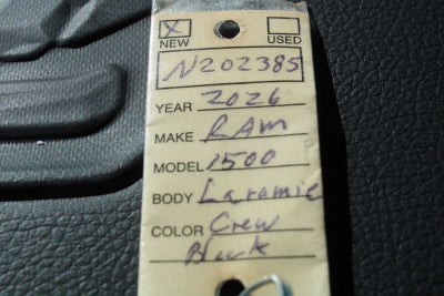 2026 RAM Ram 1500 RAM 1500 LARAMIE CREW CAB 4X4 5'7' BOX