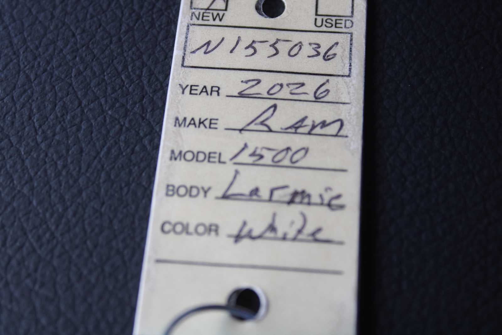 2026 RAM Ram 1500 RAM 1500 LARAMIE CREW CAB 4X4 5'7' BOX