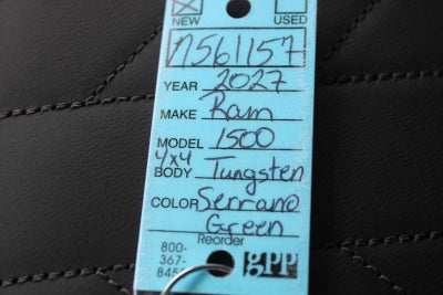 2027 RAM 1500 Tungsten