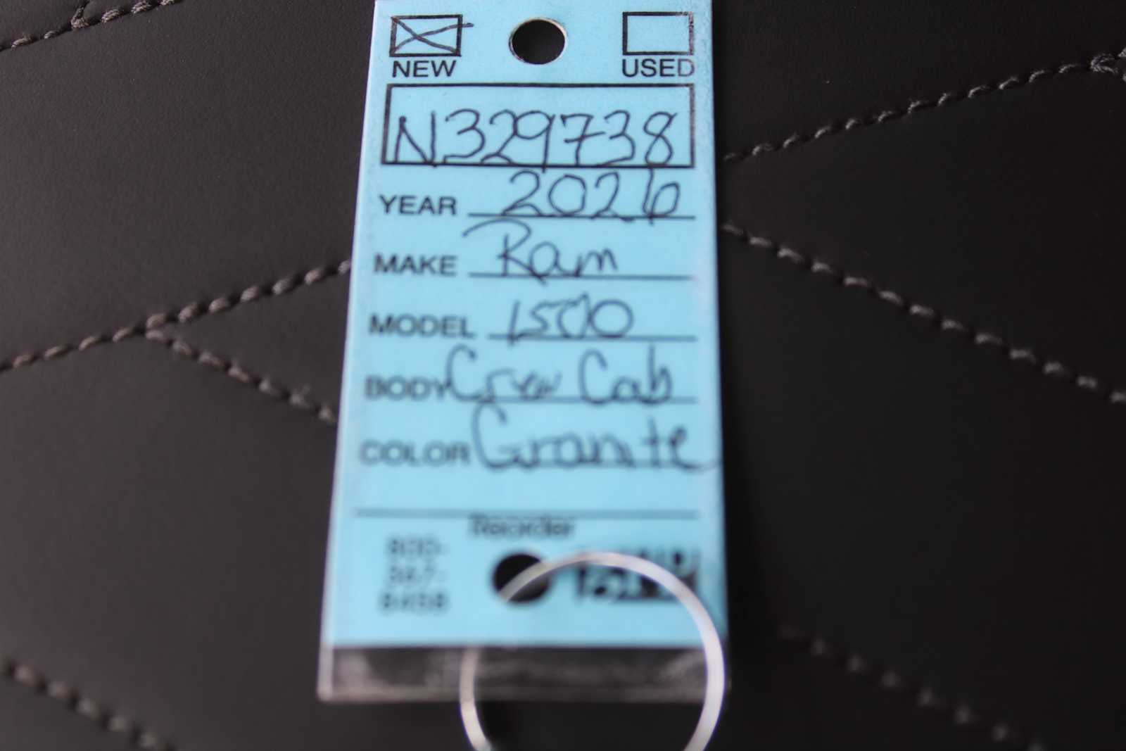 2026 RAM Ram 1500 RAM 1500 TUNGSTEN CREW CAB 4X4